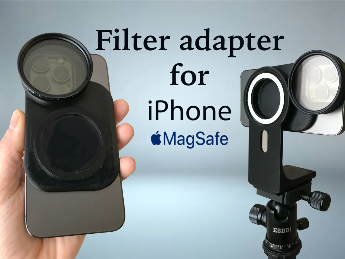 55mm Filter Adapter for iPhone