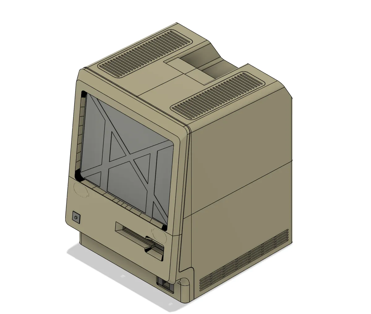 Mac 128 mini-ITX PC case, photo 4 of 4 - Mac 128 mini-ITX PC case Mobile & Device Accessories