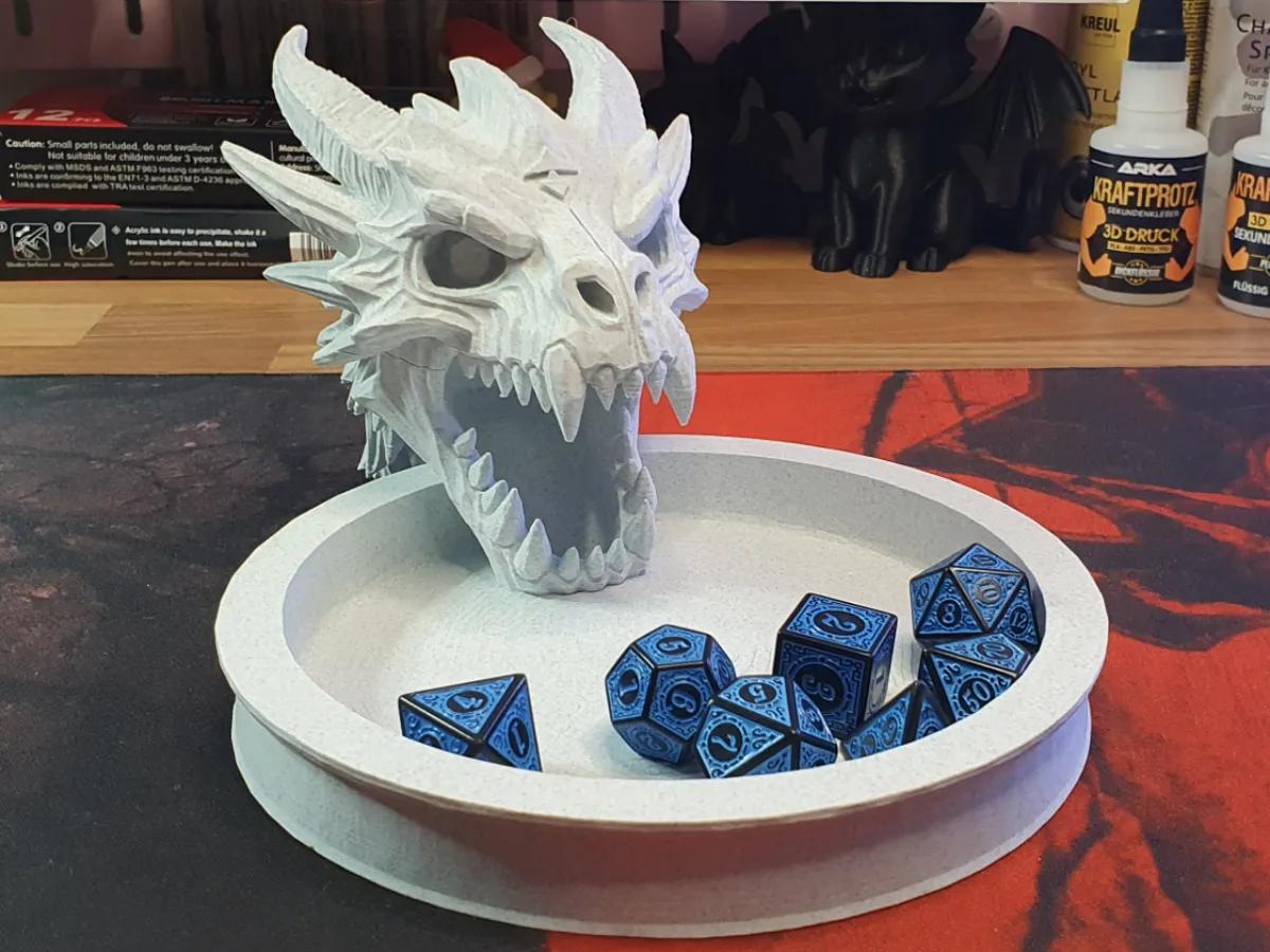 Dragon Dice Tray, Drachen-Würfelschale