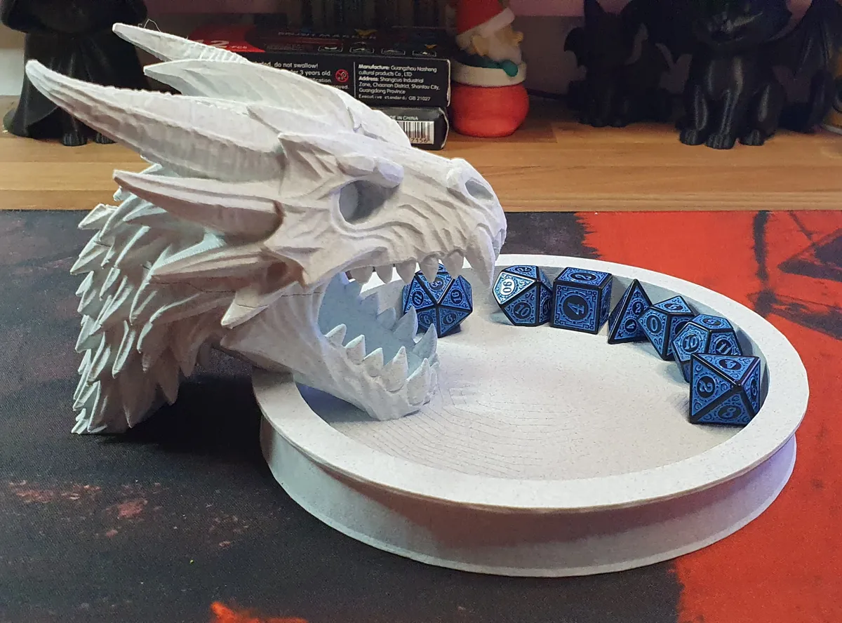 Dragon Dice Tray, Drachen-Würfelschale, photo 3 of 4 - Dragon Dice Tray, Drachen-Würfelschale Board Games & Tabletop