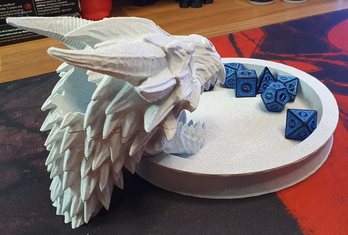Dragon Dice Tray, Drachen-Würfelschale, photo 4 of 4 - Dragon Dice Tray, Drachen-Würfelschale Board Games & Tabletop