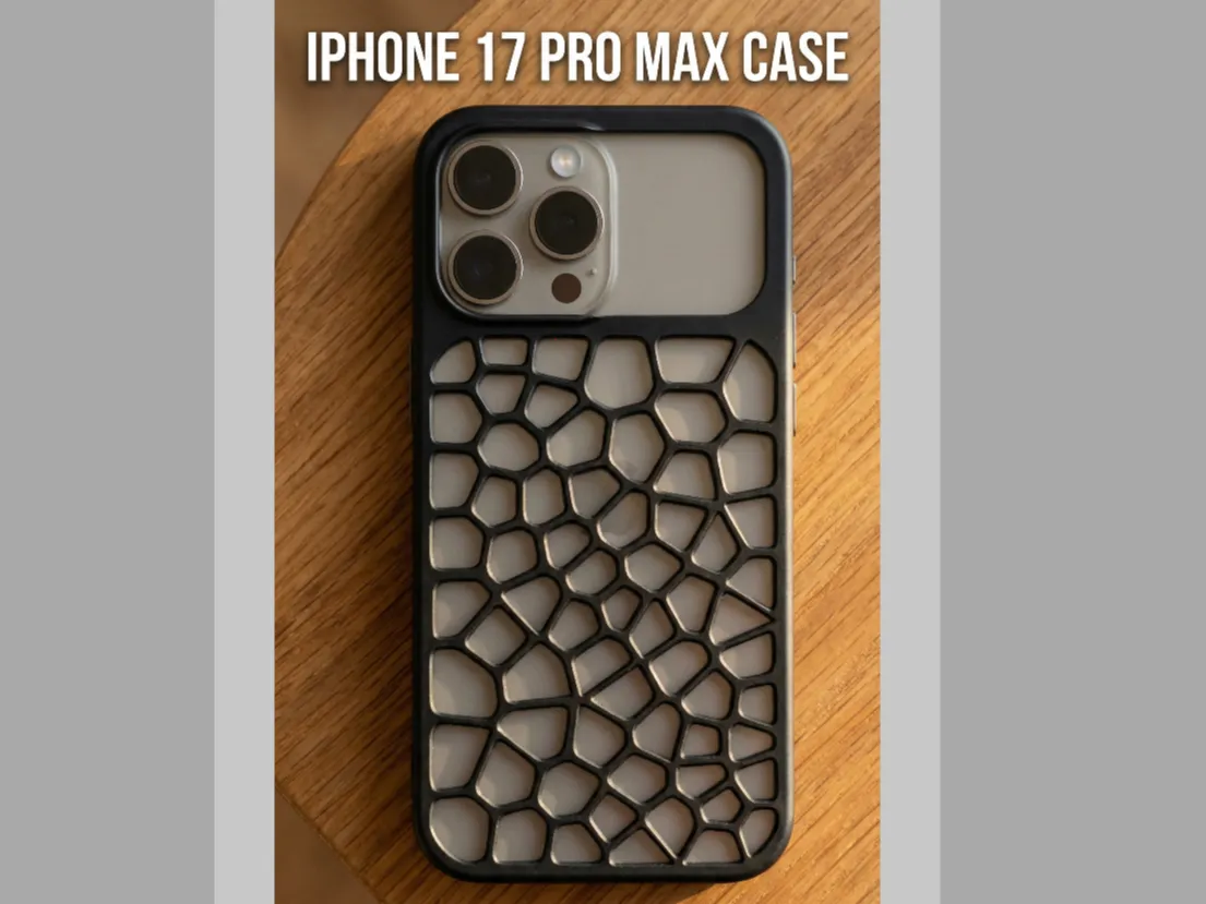 iPhone 17 Pro Max Voronoi Case