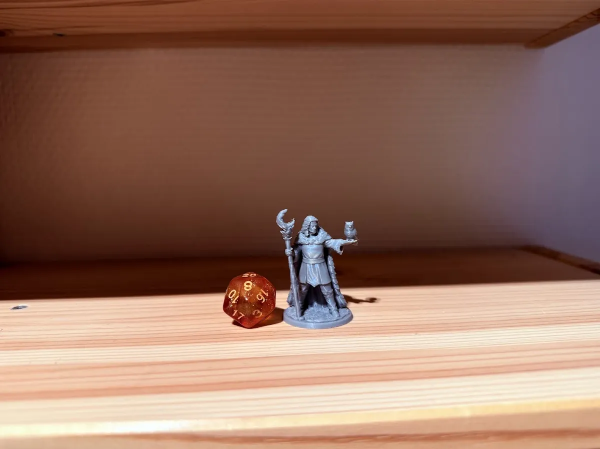 Wood Elf Druid - DND miniature, photo 4 of 4 - Wood Elf Druid - DND miniature Board Games & Tabletop