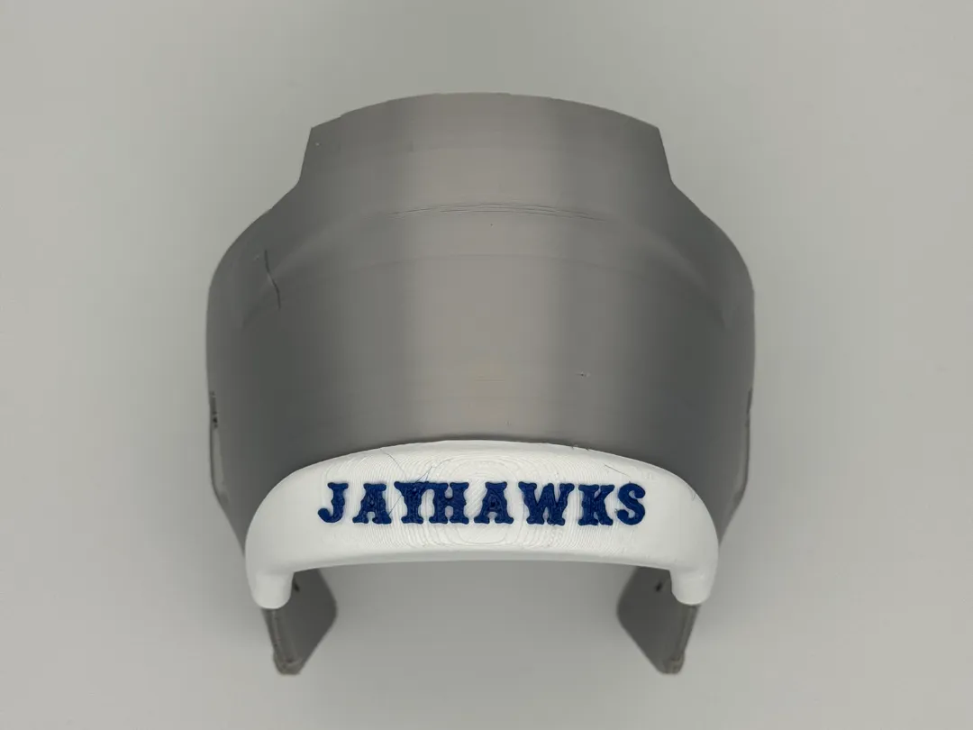 Kansas Jayhawks Mini Helmet Bumpers