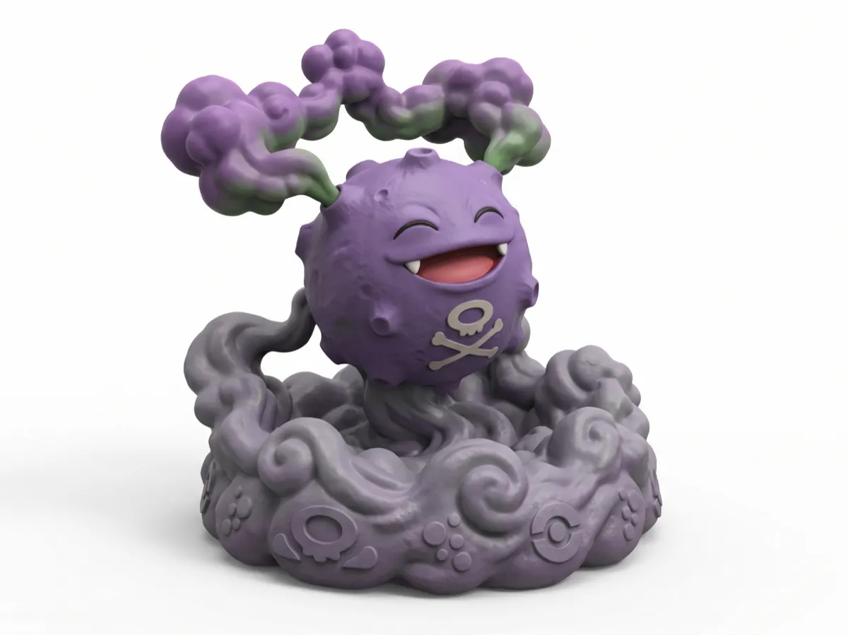 Pokemon Fumaça Tóxica - Characters, in stock in India