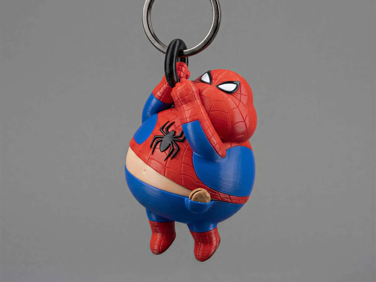 Fatty Spidy Burger Keychain - Sculptures, in stock in India