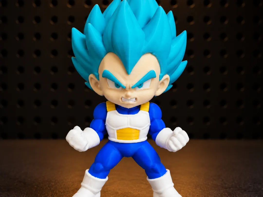 Vegeta vedita Blue coleção Burguer King colorido