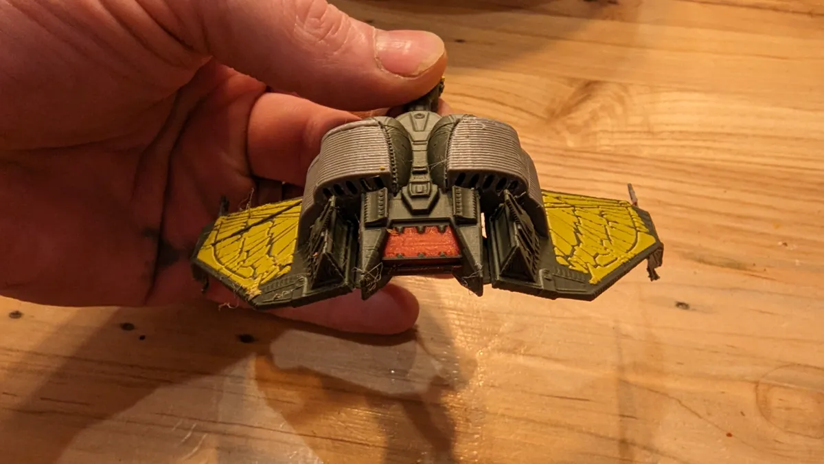 Klingon Bird of Prey 1:1000 scale, photo 3 of 4 - Klingon Bird of Prey 1:1000 scale Models, RC & Drones