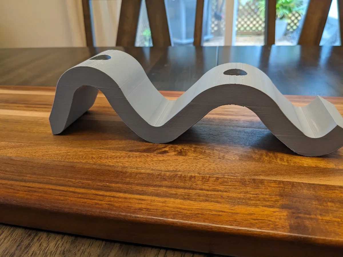 Wavy Candle Holder, photo 3 of 4 - Wavy Candle Holder Home Decor Items