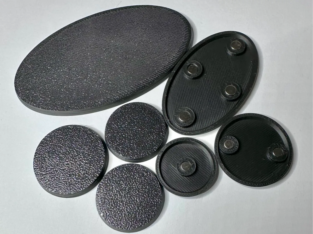 Magnet-Compatible Miniature Bases for Wargaming - Miniature Bases & Accessories, in stock in India