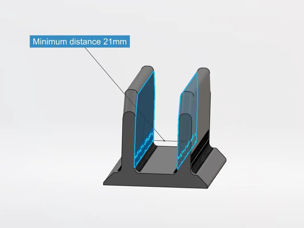 Minimalist Vertical Laptop Stand 21mm, photo 3 of 4 - Minimalist Vertical Laptop Stand 21mm Hobby & DIY
