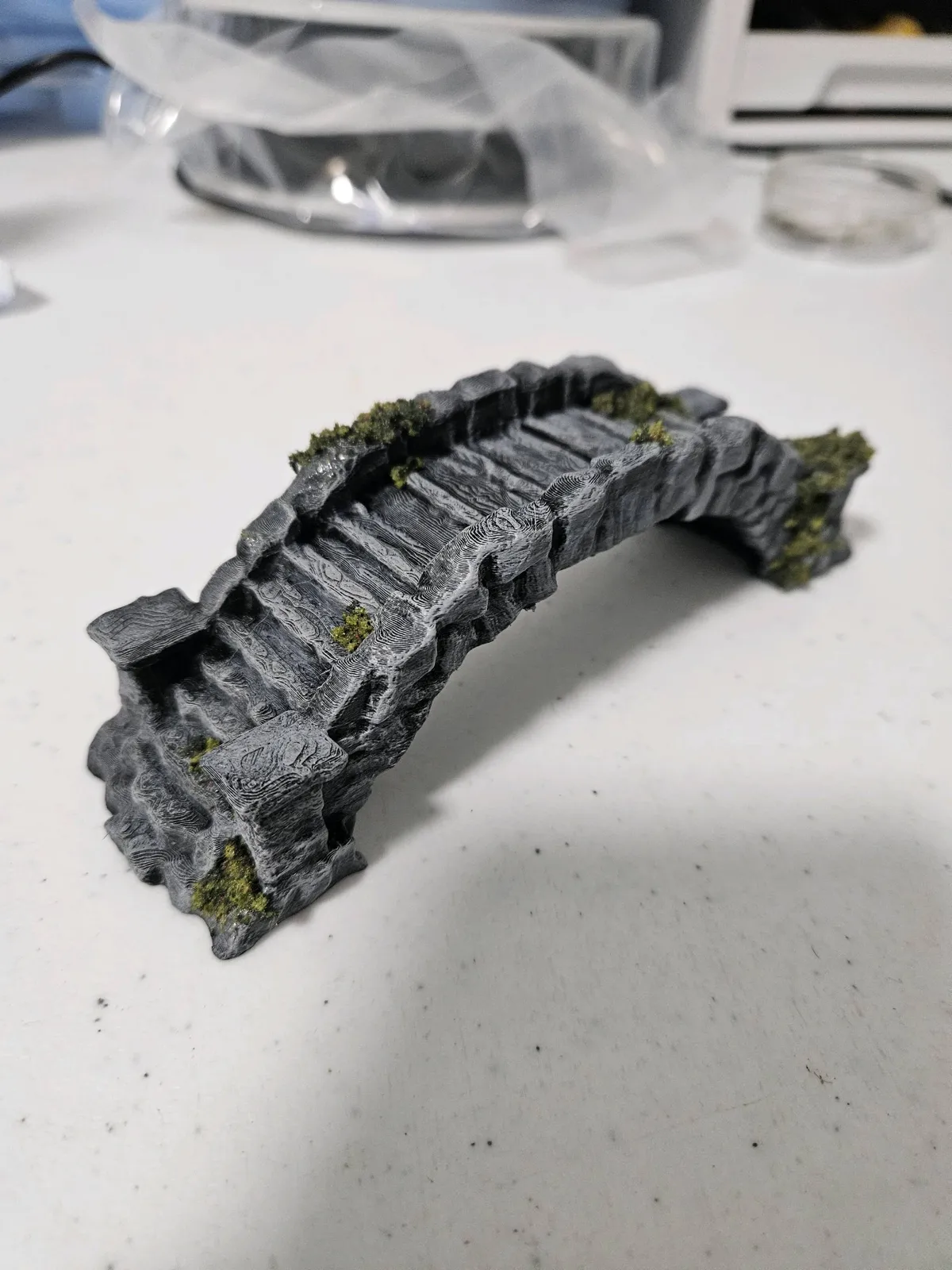 Ancient stone bridge for tabletop wargaming, photo 3 of 3 - Ancient stone bridge for tabletop wargaming Toys & Games