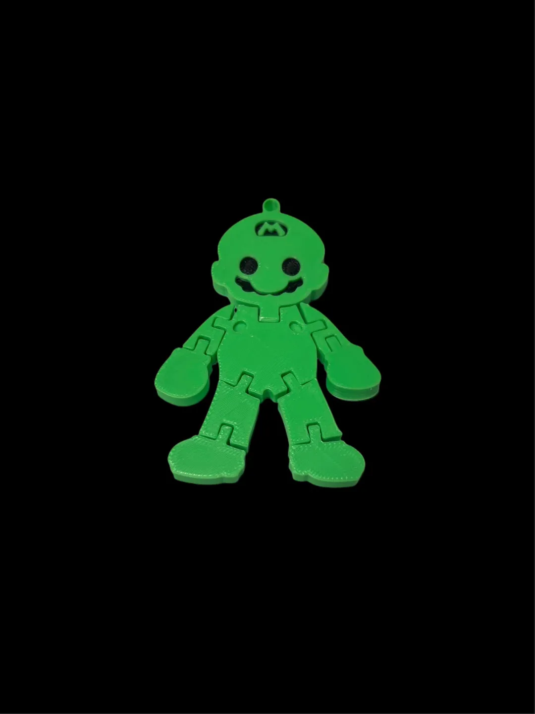 Articulated Mario Keychain or Fidget Toy, photo 4 of 4 - Articulated Mario Keychain or Fidget Toy Toys & Games