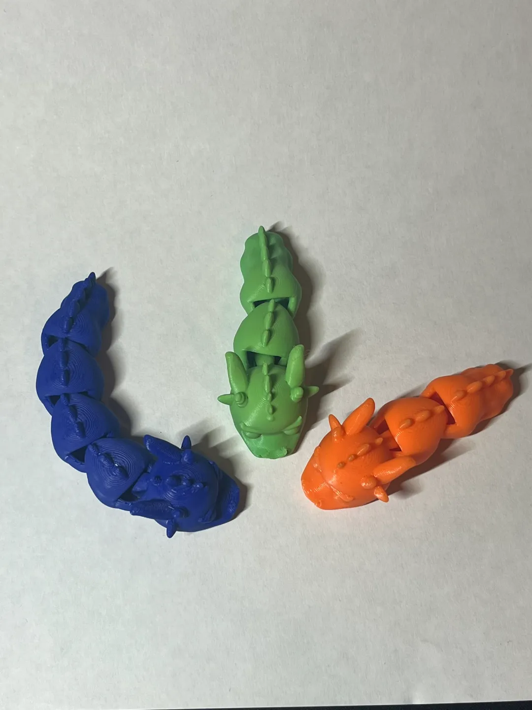 Articulated Baby Dragon Snake Version Dif Sizes, photo 3 of 3 - Articulated Baby Dragon Snake Version Dif Sizes Toys & Games