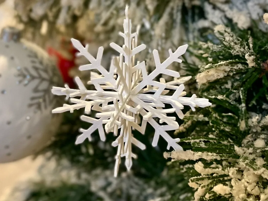 Snowflake Christmas Kit Card