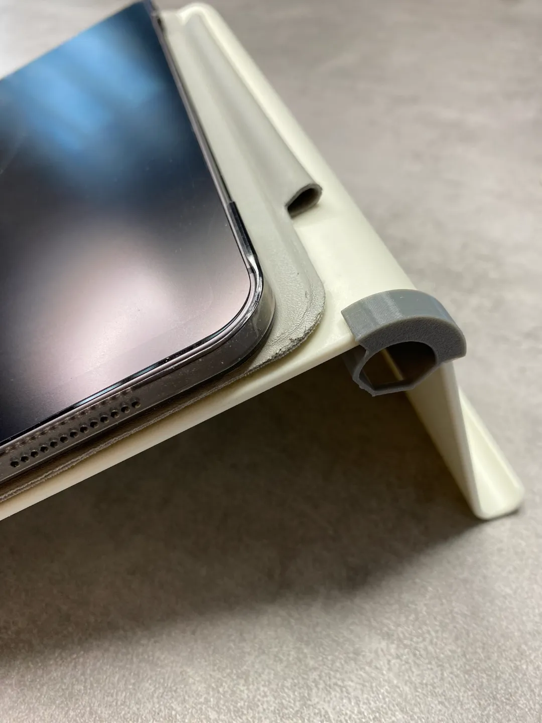 Apple Pencil Holder for IKEA Isberget Tablet Stand, photo 4 of 4 - Apple Pencil Holder for IKEA Isberget Tablet Stand Mobile & Device Accessories