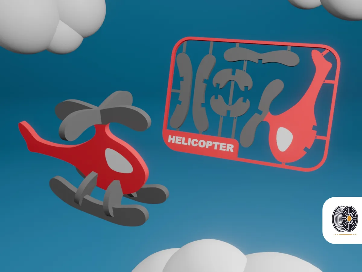 Cute Helicopter Kit Card Ready - Aircraft Kit Cards, in stock in India
