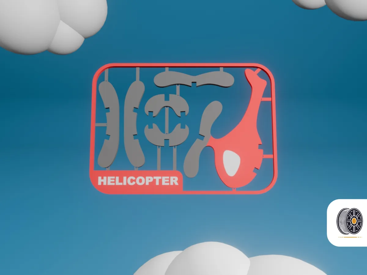 Cute Helicopter Kit Card Ready, photo 3 of 4 - Cute Helicopter Kit Card Ready Models, RC & Drones