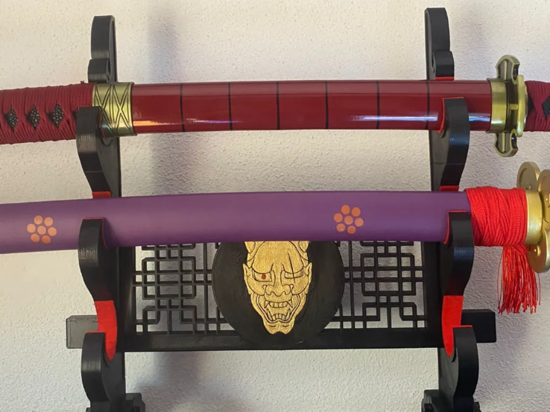 Triple Katana Stand (Demon Zoro) - Katanas & Japanese Swords, in stock in India