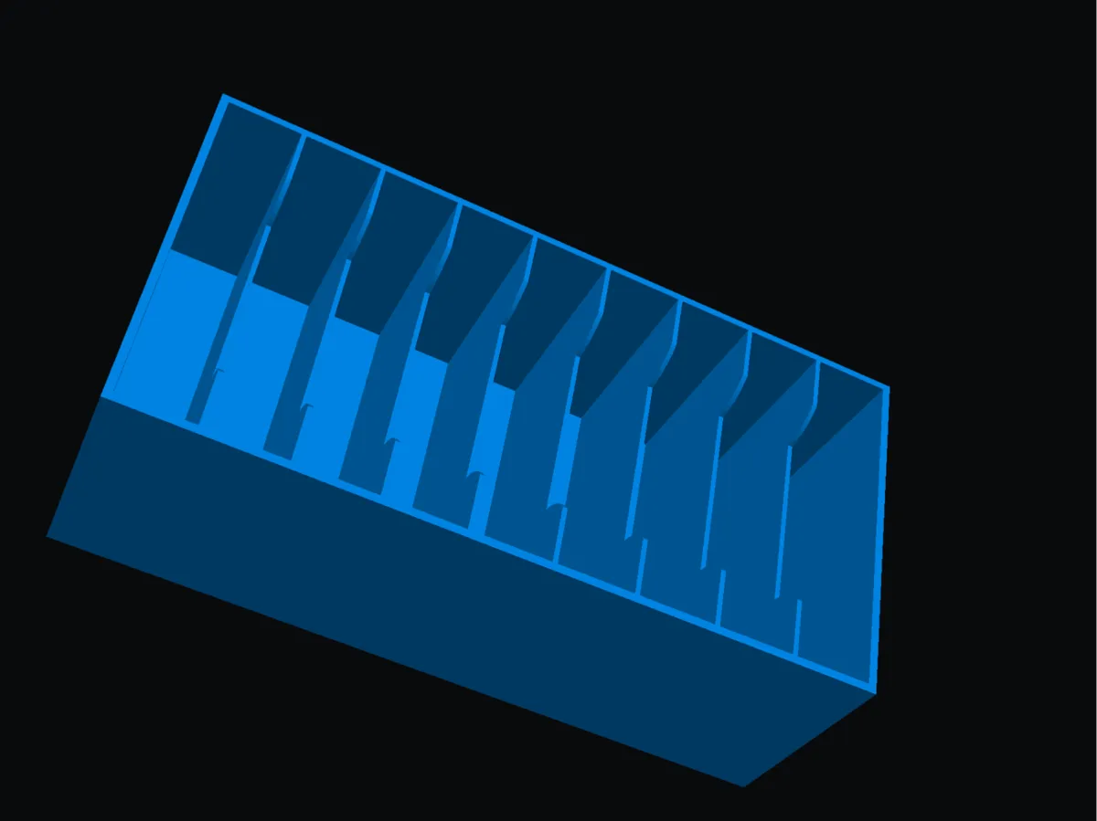 9 Slot Playing card organizer holder