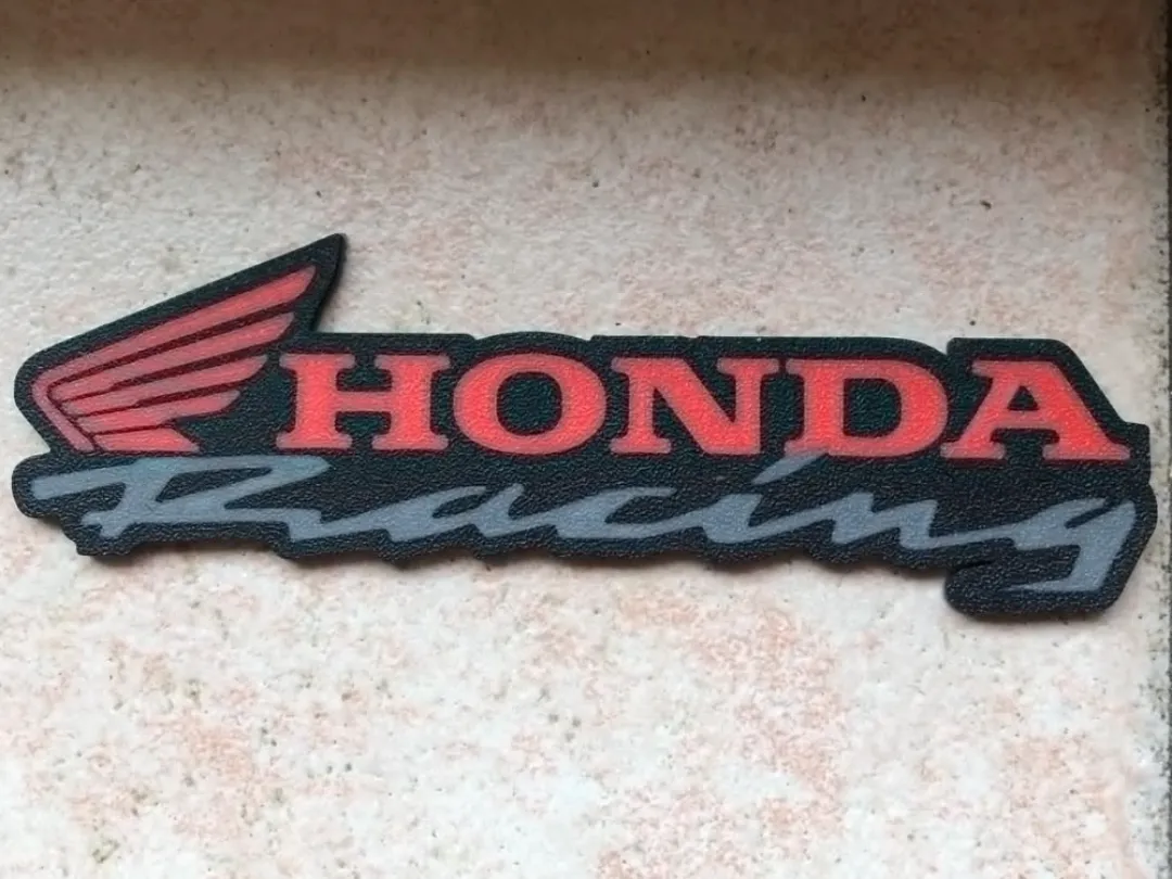 Honda Racing Logo Keychain