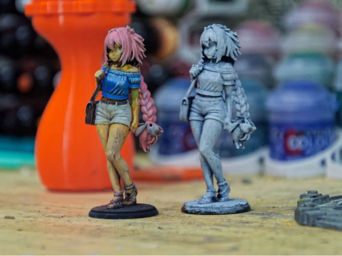 Astolfo Anime Miniature for Painting Display