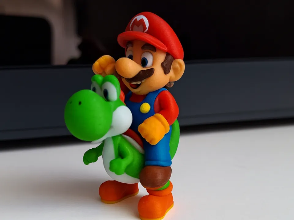 Super Mario und Yoshi