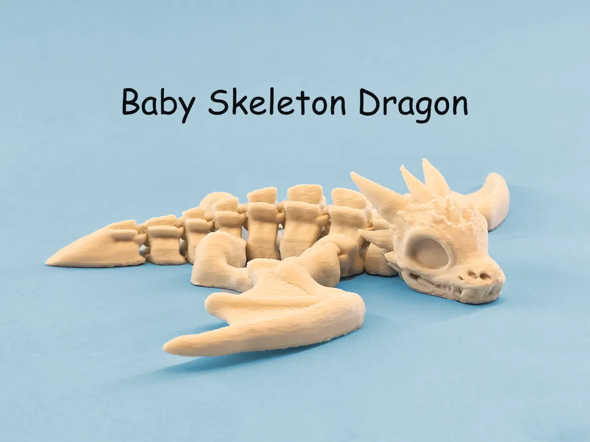 Articulated Baby Skeleton Dragon