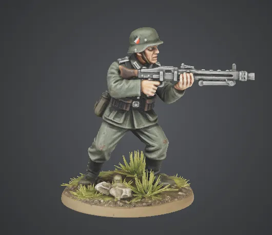 WW2 German Soldier 4, photo 4 of 4 - WW2 German Soldier 4 Figurines & Collectibles