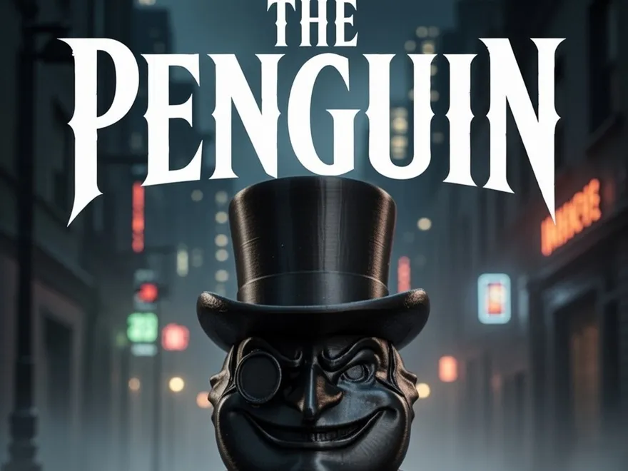 Chibi Penguin Villian -Dapper Crime Lord (Fan Art)