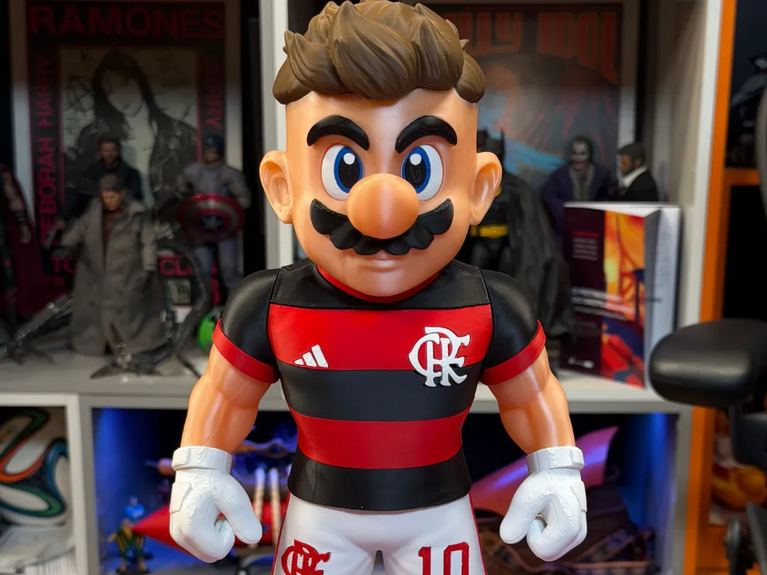 Super Mario Flamengo - Multiparts - 35 cm