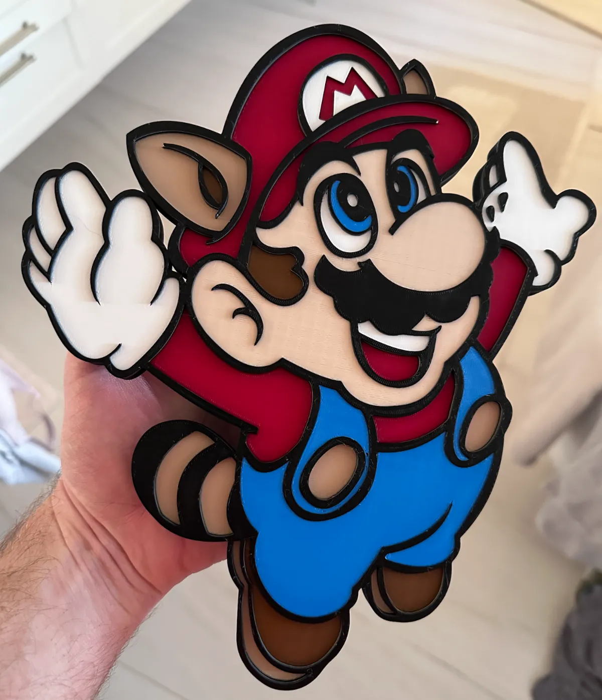 Super Mario 3 Raccoon Character - NES