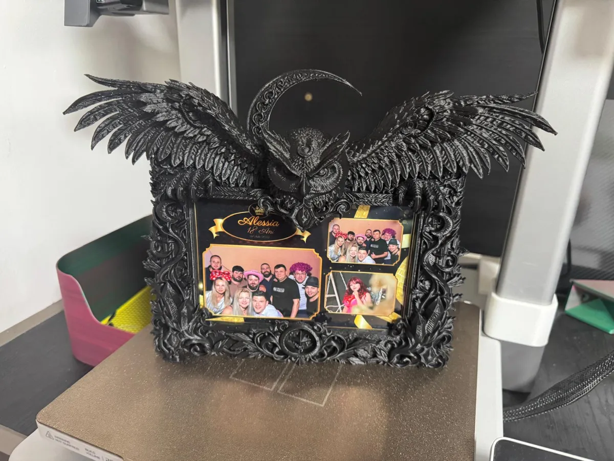 Mystic Moon Owl Photo Frame (15x10 cm), photo 3 of 3 - Mystic Moon Owl Photo Frame (15x10 cm) Home Decor Items