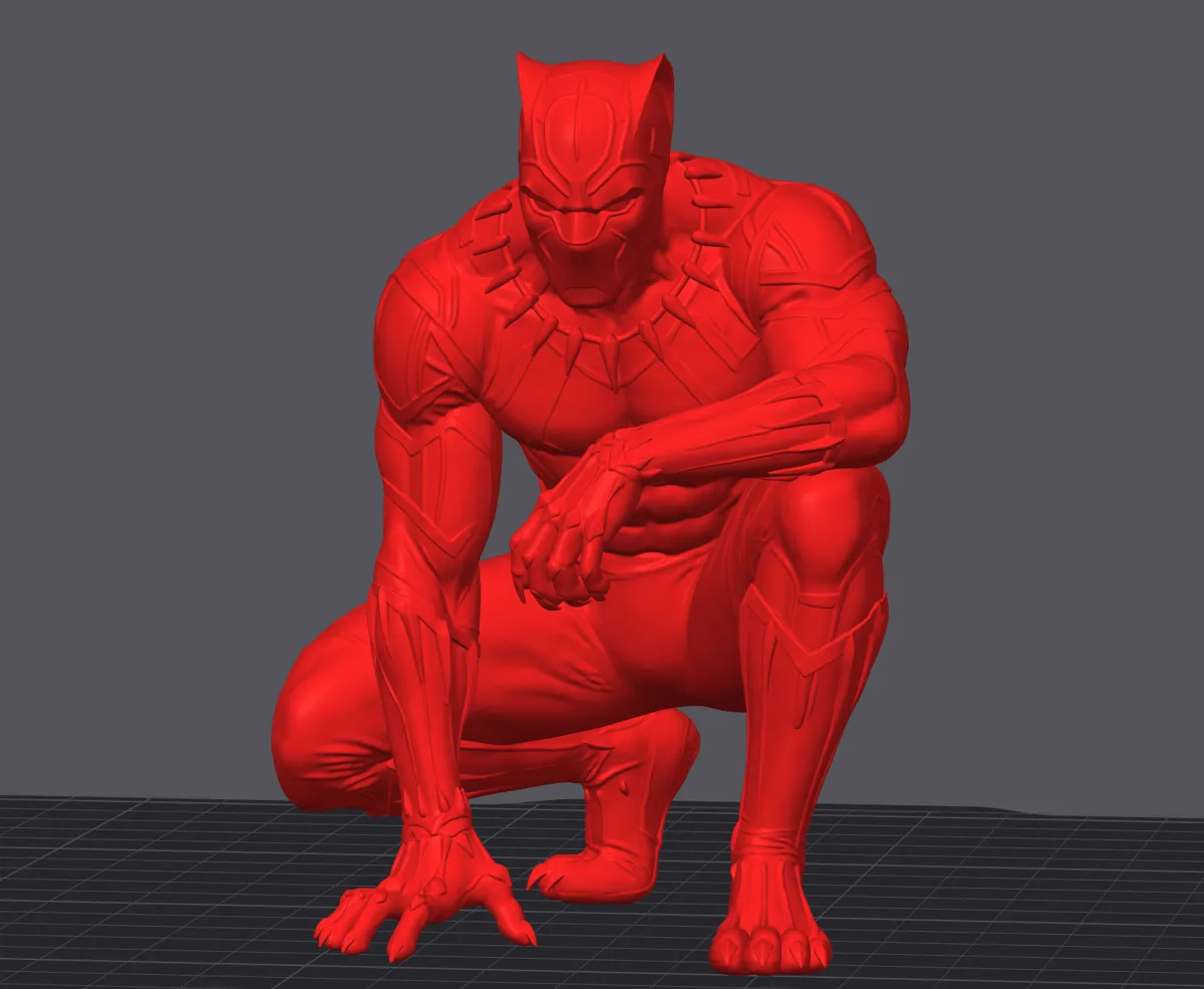 Black Panther Figure | Superhero Display Statue, photo 4 of 4 - Black Panther Figure | Superhero Display Statue Figurines & Collectibles