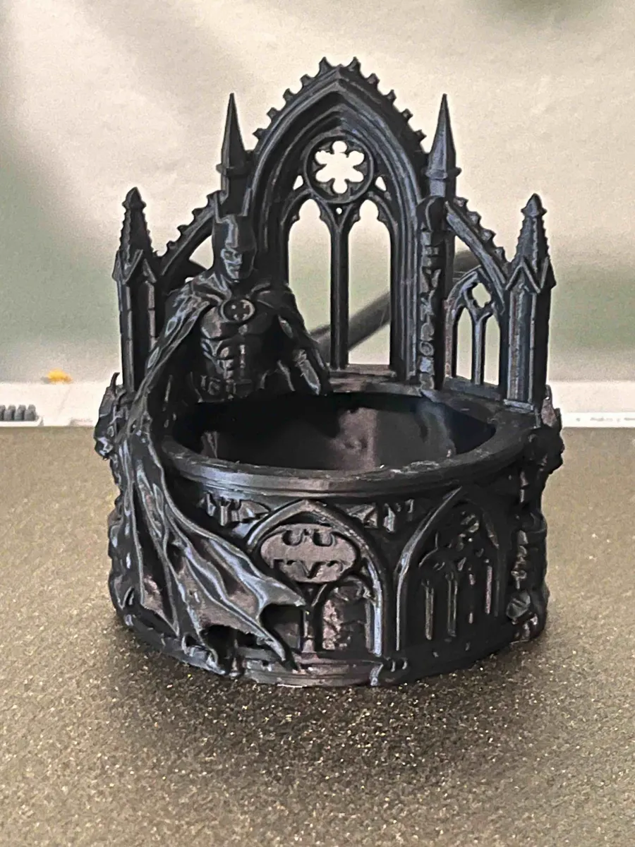Batman Gothic Planter - Succulent Pot & Organizer, photo 2 of 4 - Batman Gothic Planter - Succulent Pot & Organizer Household