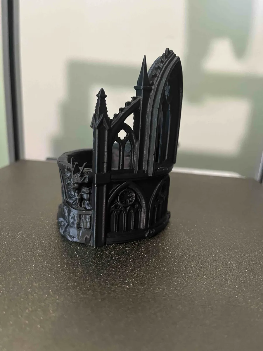 Batman Gothic Planter - Succulent Pot & Organizer, photo 4 of 4 - Batman Gothic Planter - Succulent Pot & Organizer Household