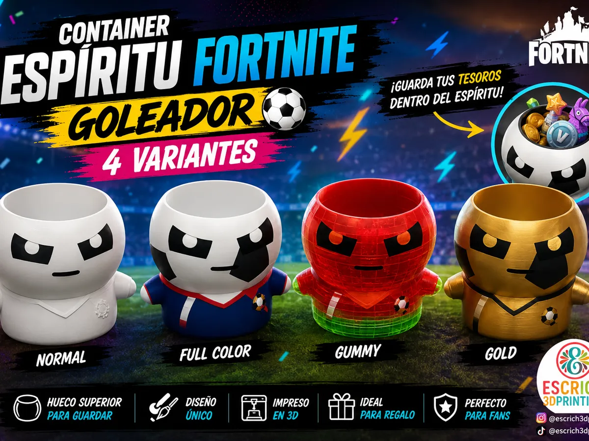 Fortnite Striker Sprite Container - 4 Variants - Canisters & Round Containers, in stock in India