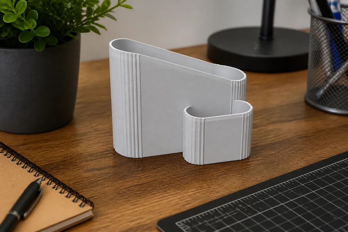 Modern Desk Organizer, photo 3 of 4 - Modern Desk Organizer Tools