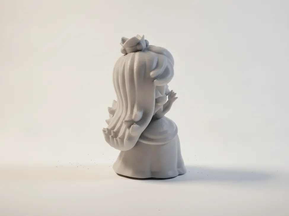 Princess Peach Chibi Waving Figurine, photo 3 of 4 - Princess Peach Chibi Waving Figurine Toys & Games