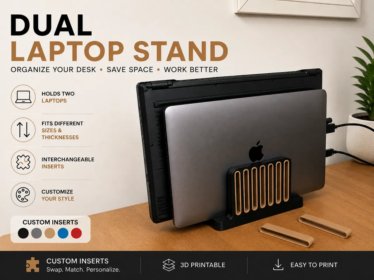 Dual Laptop Stand - Organizers, in stock in India