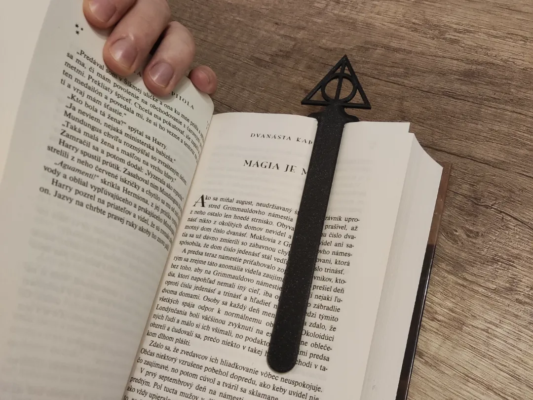 Deathly hallows bookmark Harry potter (HP) - Decor, in stock in India