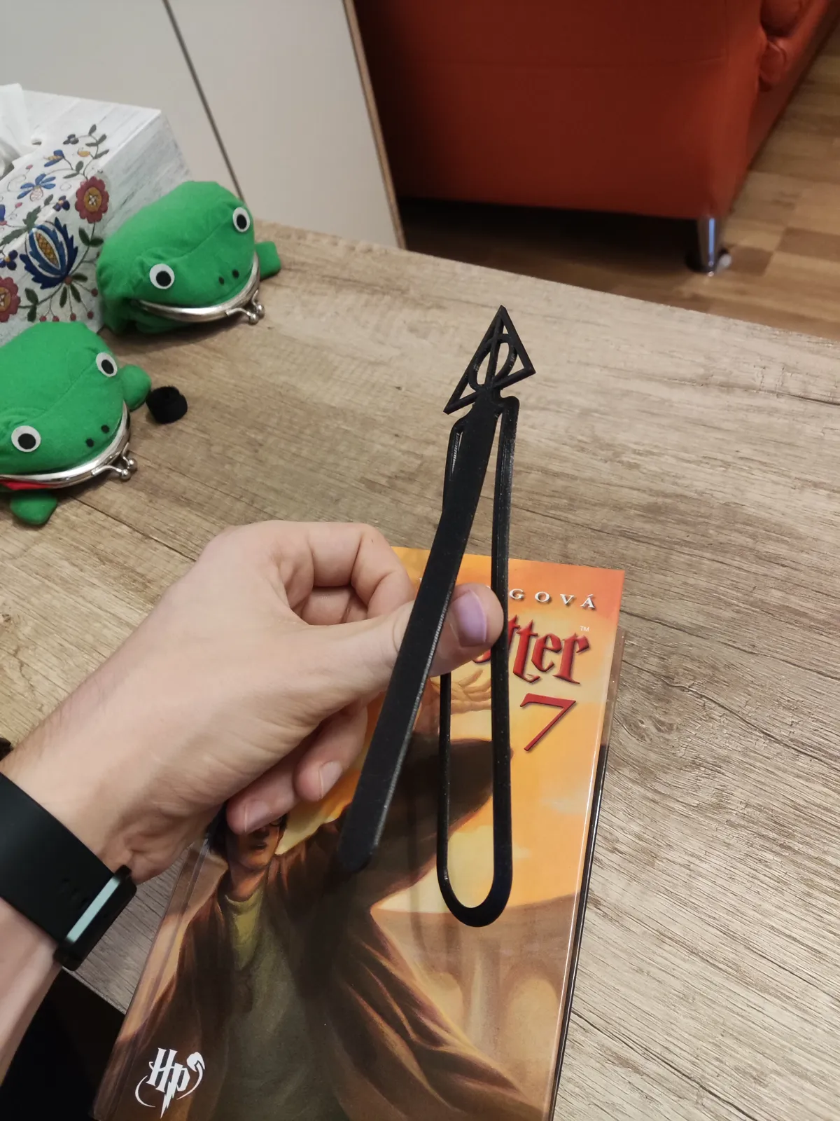 Deathly hallows bookmark Harry potter (HP), photo 2 of 4 - Deathly hallows bookmark Harry potter (HP) Household