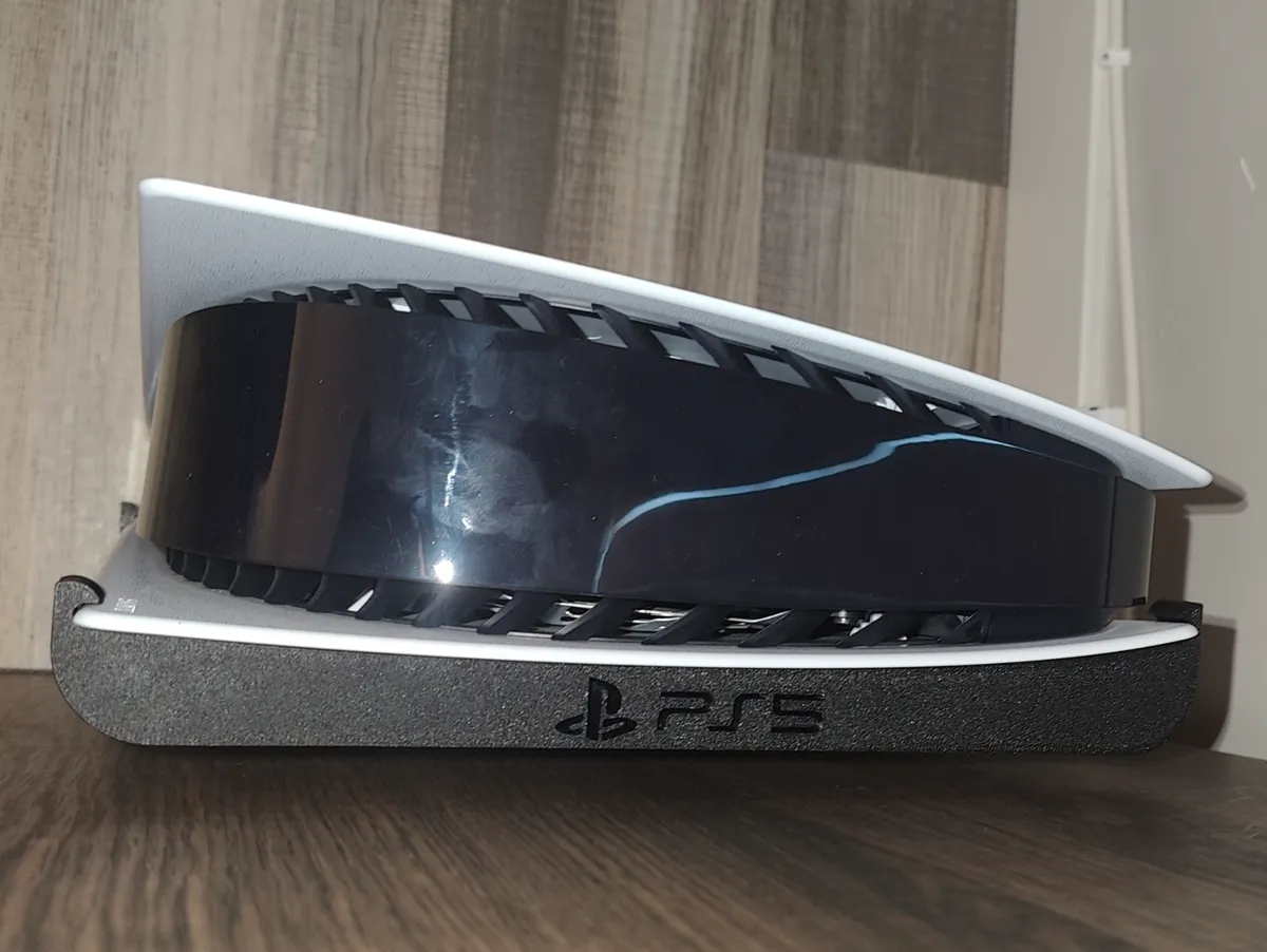 PS5 (disk) Horizontal Stand with Logo