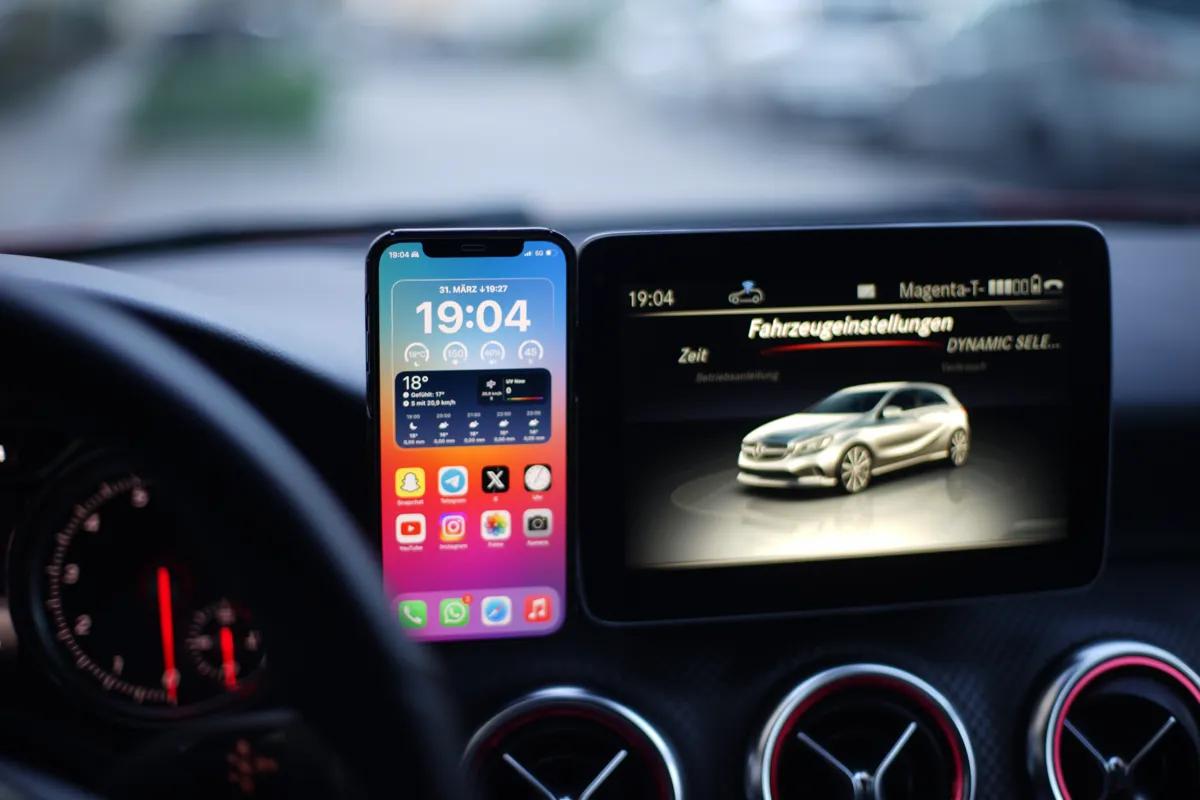 Mercedes A-Class W176 MagSafe Phone Mount - Vehicles, in stock in India