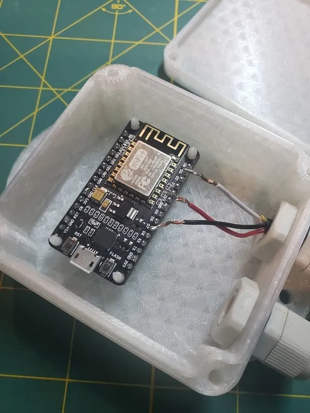 Weatherproof case for NodeMCU with internal mount, photo 3 of 4 - Weatherproof case for NodeMCU with internal mount Household