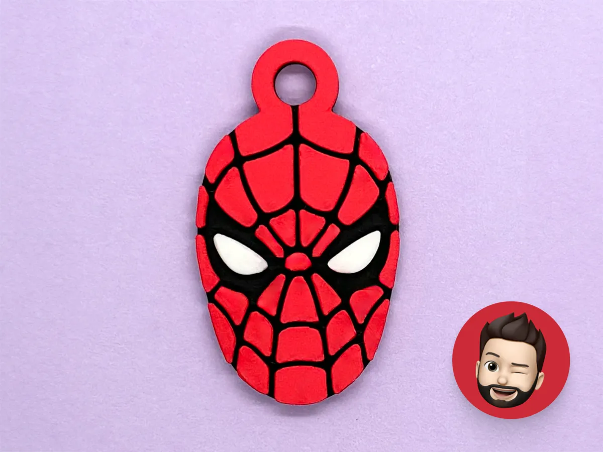 Superheroes Spiderman keychain