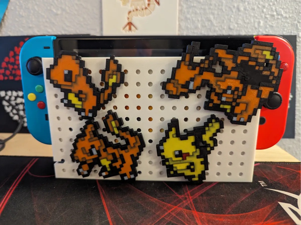 Pokémon Peg Board Nintendo Switch Dock Cover - Handheld Console Cases & Grips, in stock in India