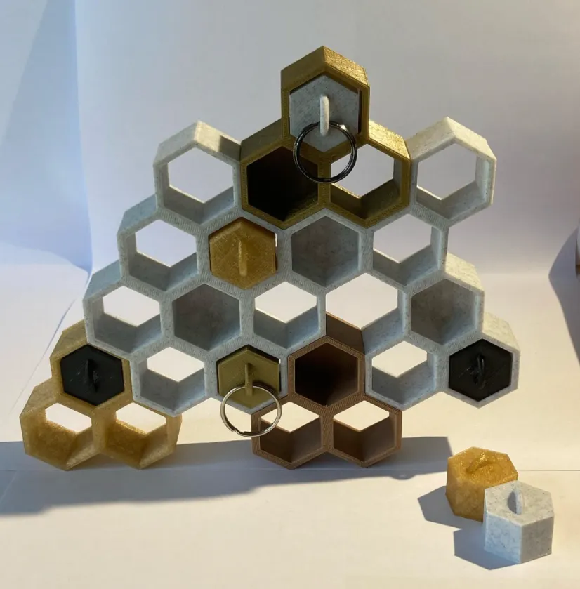Honeycomb Key Holder - Art Pieces, in stock in India