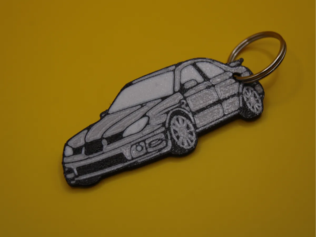Car keychain of Subaru Impreza - Car Brand Keychains, in stock