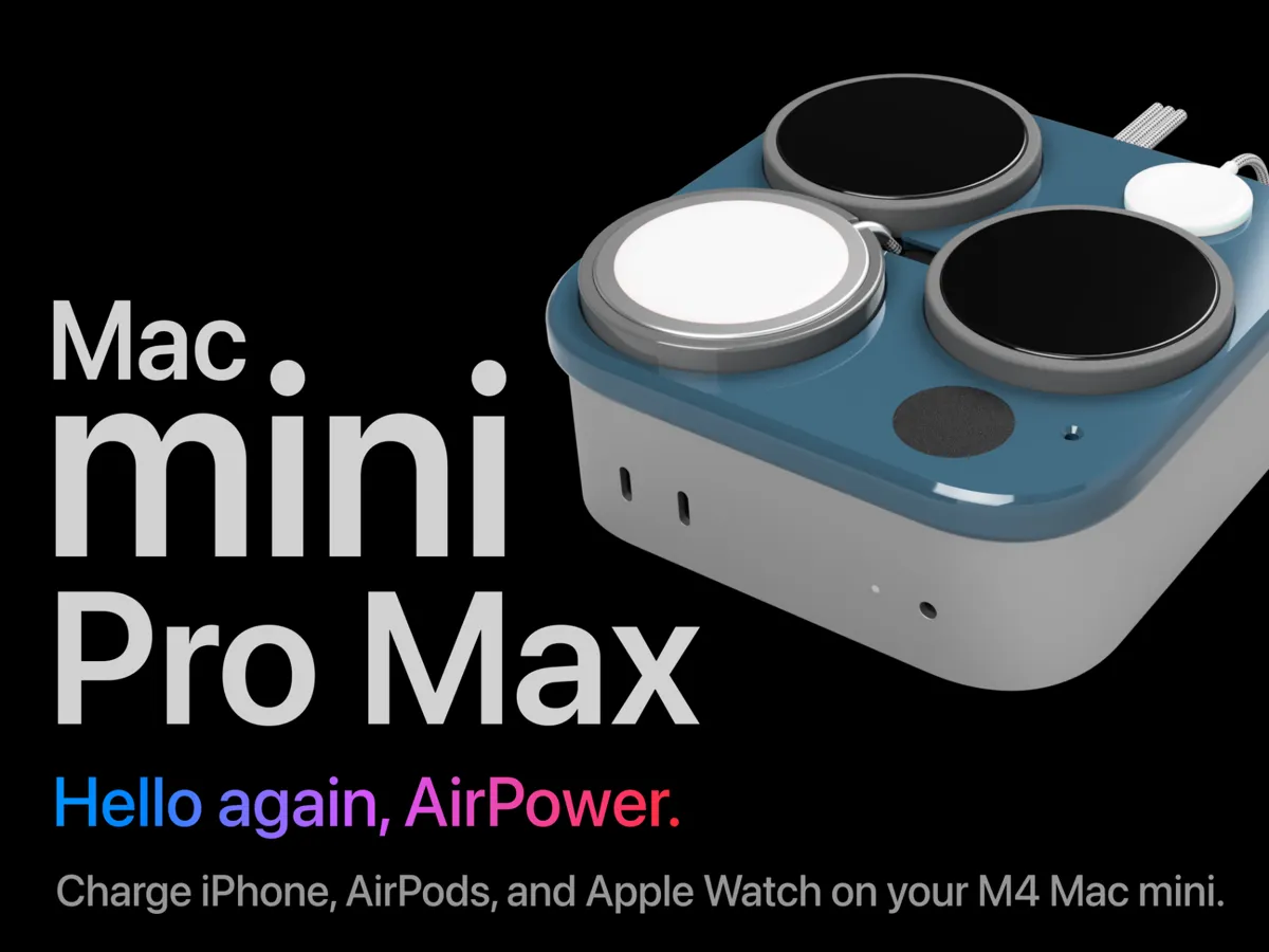 Mac mini "Pro Max" MagSafe and Apple Watch Charger - Electronics, in stock in India